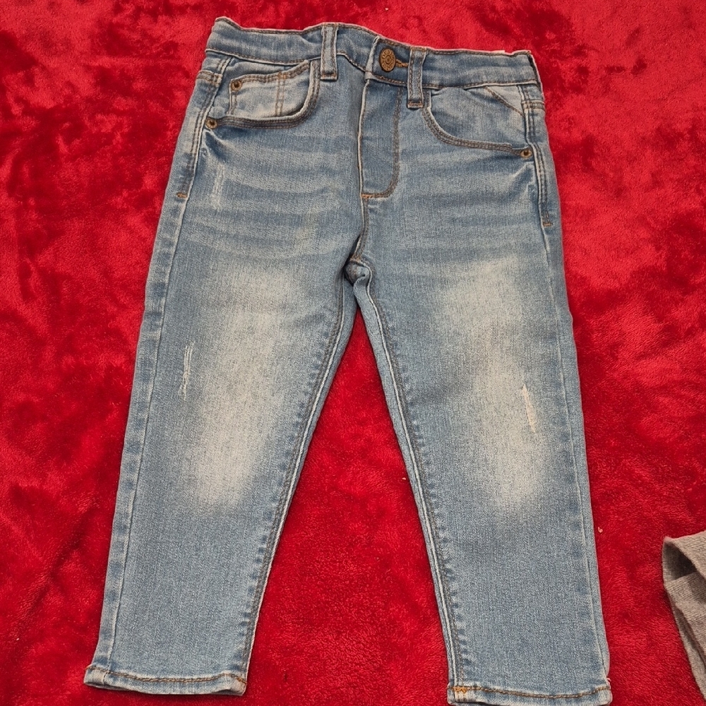 Zara Baby Blue Denim Jeans